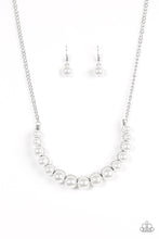 Load image into Gallery viewer, The Show Must Go On White Pearl Necklace Paparazzi Accessories