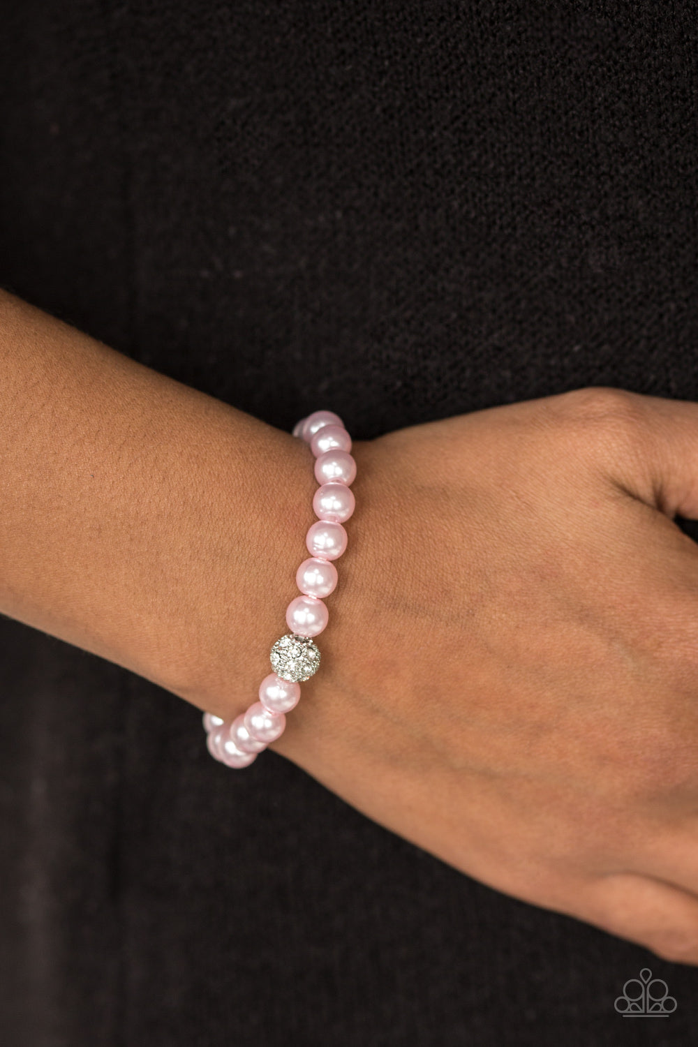 I'm Here For The Bride Pink Pearl Bracelet Paparazzi Accessories