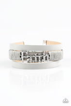 Load image into Gallery viewer, An Act of Faith Silver Bracelet Paparazzi Accessories