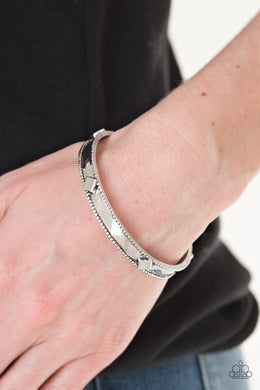 Coyote Country Silver Bangle Bracelet Paparazzi Accessories