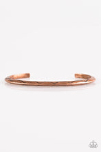 Load image into Gallery viewer, Desert Charmer Copper Cuff Bracelet Paparazzi Accessories