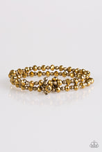 Load image into Gallery viewer, Sink or Shimmer Brass Bracelet Paparazzi Accessories