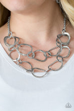 Load image into Gallery viewer, Circus Chic Silver Necklace Paparazzi Accessories