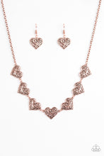 Load image into Gallery viewer, Heart Haven Copper Necklace Paparazzi Accessories