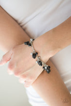Load image into Gallery viewer, Mountain Mamba Black Bracelet Paparazzi Accessories