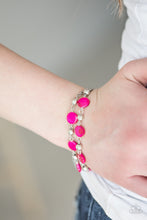 Load image into Gallery viewer, One Bay At A Time Pink Bracelet Paparazzi Accessories