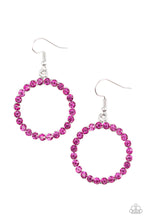 Load image into Gallery viewer, Bubblicious Pink Rhinestone Earrings Paparazzi Accessories