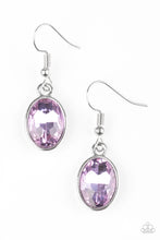 Load image into Gallery viewer, Oceans Away Purple Earring Paparazzi Accessories