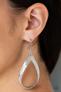 fishhook,Silver,Come Reign Or Shine Silver Earring