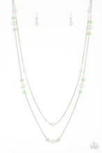Load image into Gallery viewer, Spring Splash Green Necklace Paparazzi Accessories
