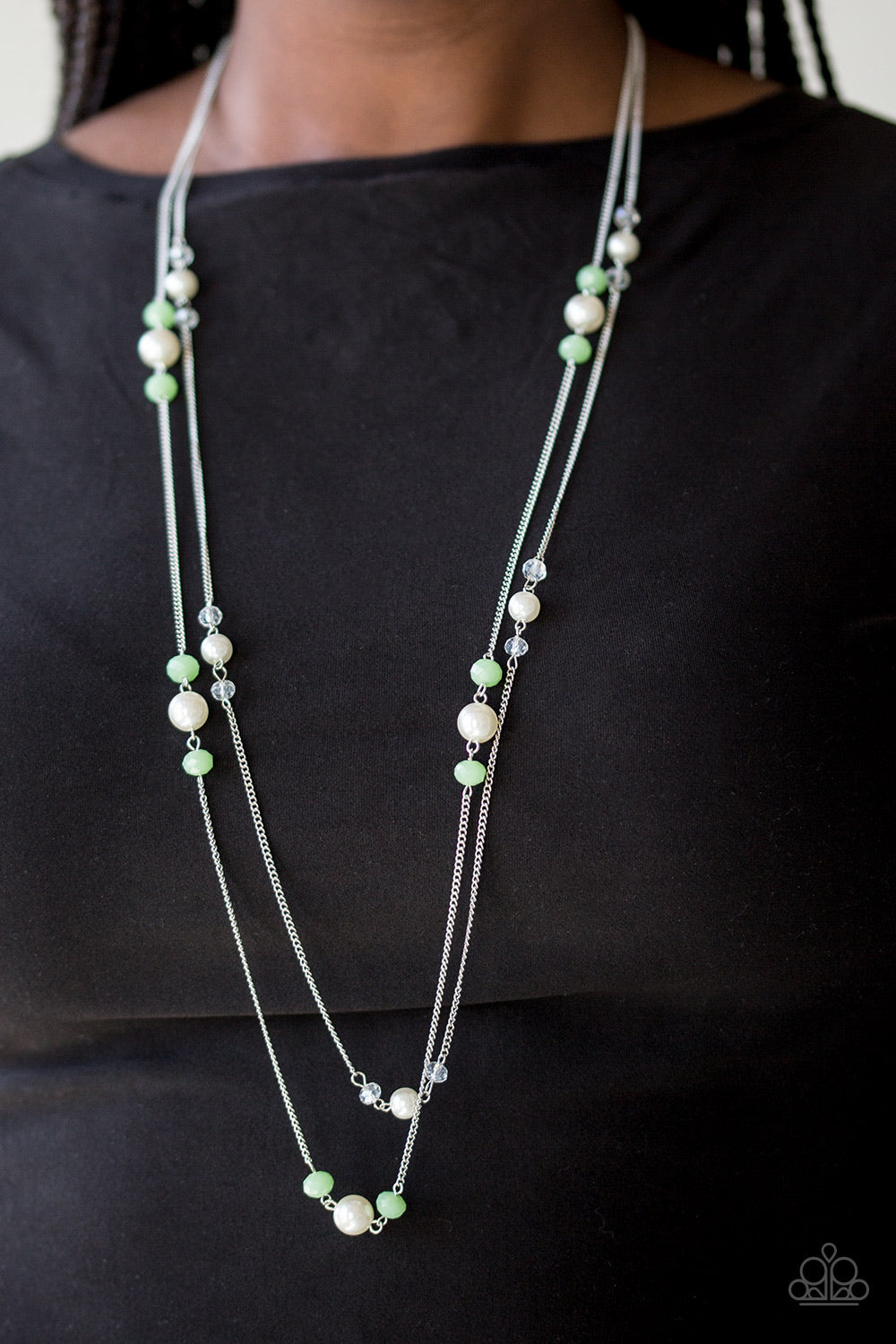 Spring Splash Green Necklace Paparazzi Accessories