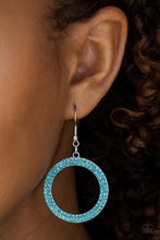Load image into Gallery viewer, Bubbly Babe Blue Earring Paparazzi Accessories