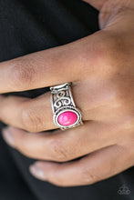 Load image into Gallery viewer, Totally Tidal Pink Ring Paparazzi Accessories