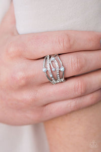 Blue,Pearls,Silver,stretchy,Magnificently Mermaid Blue Pearl Ring
