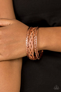 Bangles,copper,Straight Street Copper Bangle Bracelet