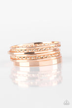 Load image into Gallery viewer, Basic Blend Rose Gold Bracelet Paparazzi Accessories