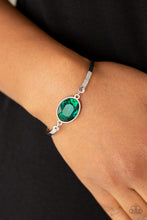 Load image into Gallery viewer, Definitely Dashing Green Bracelet Paparazzi Accessories
