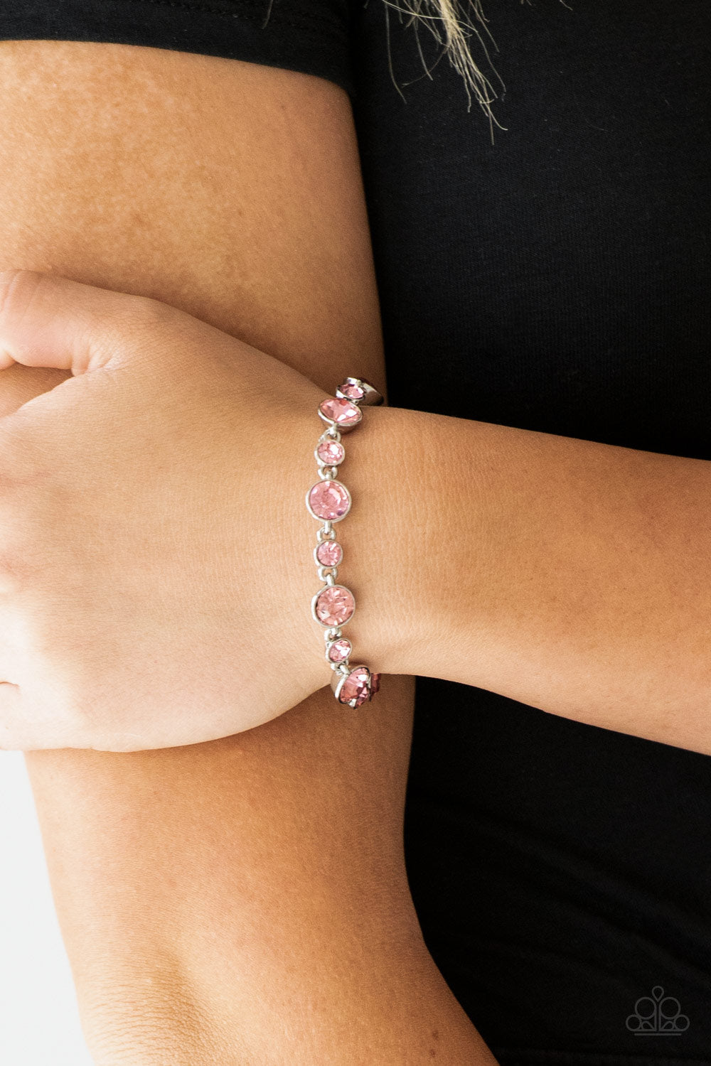 Starstruck Sparkle Pink Bracelet Paparazzi Accessories