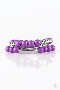 purple,stretchy,New Adventures Purple Bracelet