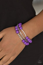 Load image into Gallery viewer, New Adventures Purple Bracelet Paparazzi Accessories