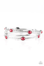 Load image into Gallery viewer, Bangle Belle Red Bracelet Paparazzi Accessories