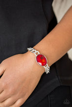 Load image into Gallery viewer, Luxury Lush Red Bracelet Paparazzi Accessories