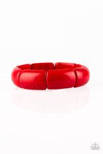 Load image into Gallery viewer, Peace Out Red Bracelet Paparazzi Accessories
