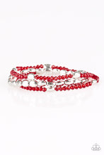 Load image into Gallery viewer, Hello Beautiful Red Bracelet Paparazzi Accessories