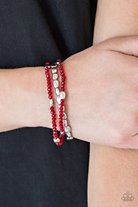 red,stretchy,Hello Beautiful Red Bracelet