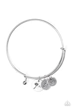 Load image into Gallery viewer, Dreamy Dandelions Silver Bracelet Paparazzi Accessories
