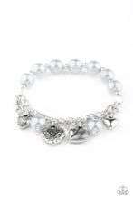 Load image into Gallery viewer, More Amour Silver Bracelet Paparazzi Accessories