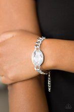 Load image into Gallery viewer, Luxury Lush White Bracelet Paparazzi Accessories
