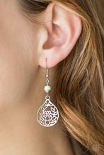 Load image into Gallery viewer, In Bloom Green Earring Paparazzi Accessories