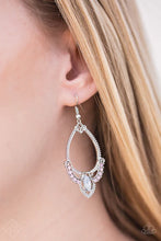Load image into Gallery viewer, Must Love Luster Pink Rhinestone Earring Paparazzi Accessories