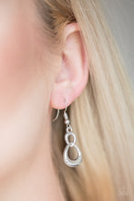 Load image into Gallery viewer, Boundless Beauty Silver Earrings Paparazzi Accessories