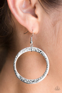 fishhook,silver,Wildly Wild-lust Silver Earring