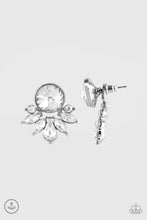 Load image into Gallery viewer, Radically Royal White Jacket Earring Paparazzi Accessories