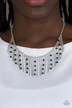 Load image into Gallery viewer, Harlem Hideaway Black Necklace Paparazzi Accessories