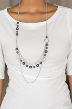 Load image into Gallery viewer, Party Dress Princess Blue Necklace Paparazzi Accessories