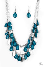Load image into Gallery viewer, Life of the FIESTA Blue Necklace Paparazzi Accessories
