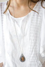Load image into Gallery viewer, Total Tranquility Brown Moonstone Necklace Paparazzi Accessories