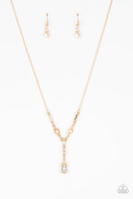 Load image into Gallery viewer, Diva Dazzle - Gold Necklace Paparazzi Accessories