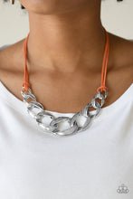 Load image into Gallery viewer, Naturally Nautical Orange Necklace Paparazzi Accessories