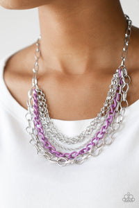 purple,Color Bomb Purple Necklace