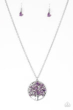 Load image into Gallery viewer, Naturally Nirvana Purple Necklace Paparazzi Accessories
