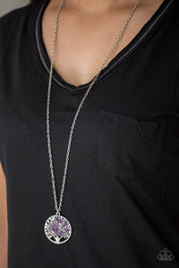 purple,Naturally Nirvana Purple Necklace
