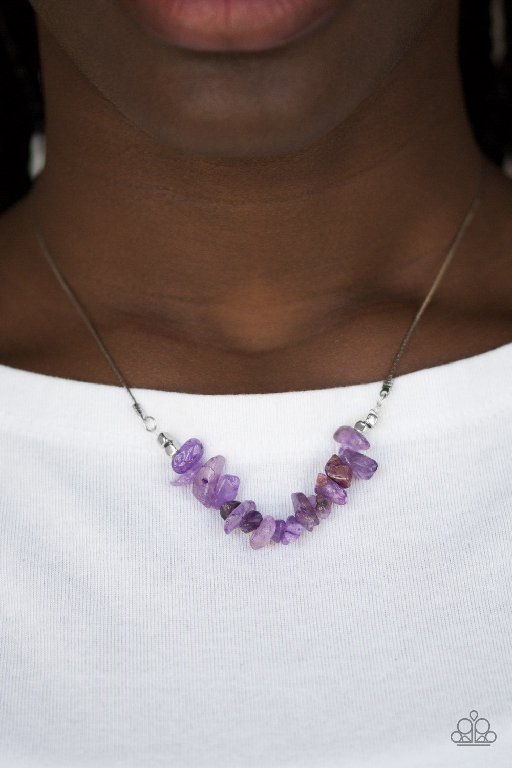 Back to Nature Purple Necklace Paparazzi Accessories