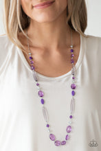 Load image into Gallery viewer, Quite Quintessence Purple Necklace Paparazzi Accessories