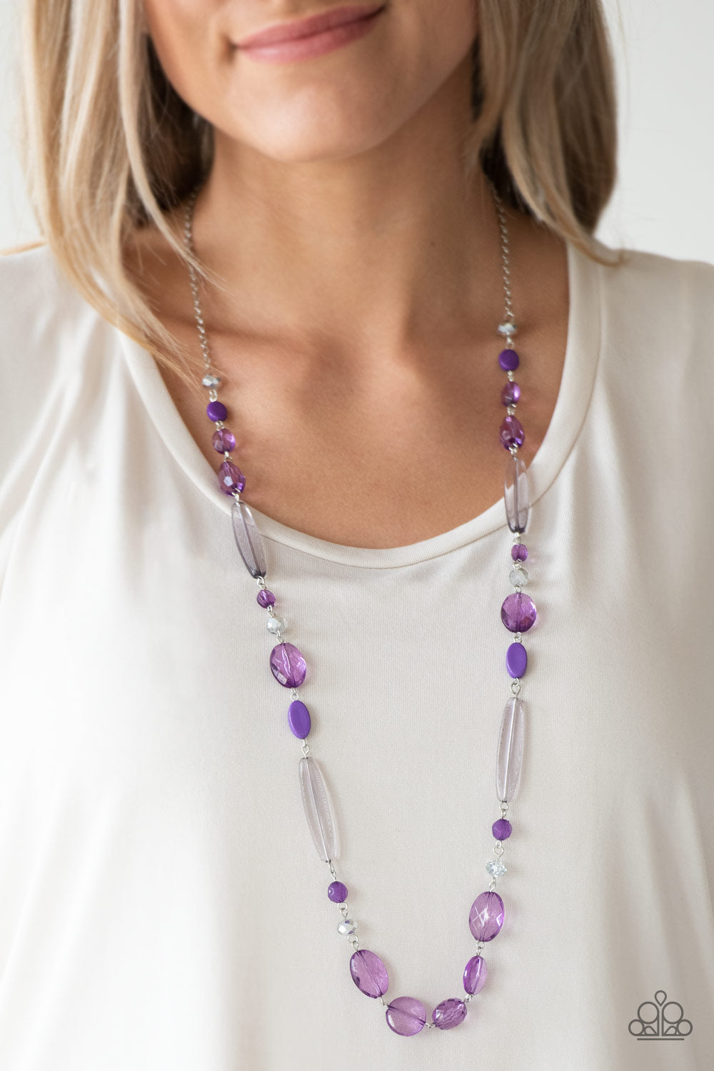 Quite Quintessence Purple Necklace Paparazzi Accessories