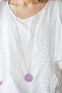 Long Necklace,purple,Midsummer Musical Purple Necklace